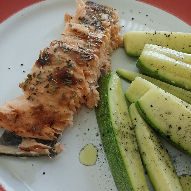salmon en salsa de limon real