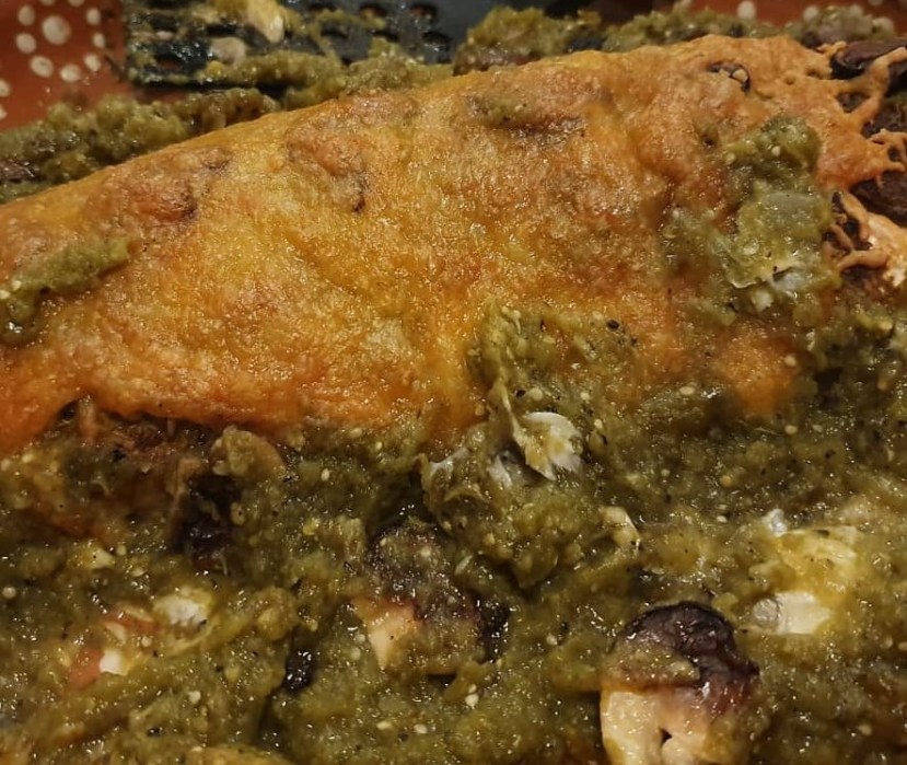Lubina en salsa verde